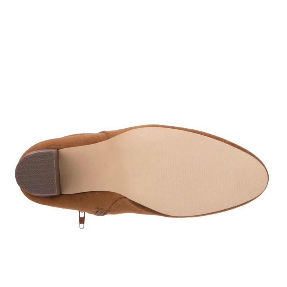 💕👢New York & Co Sandy Bootie - Cognac💕👢 - Picture 7 of 7